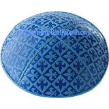 D70 - FLEUR DE LE EMBOSSING (kippah)