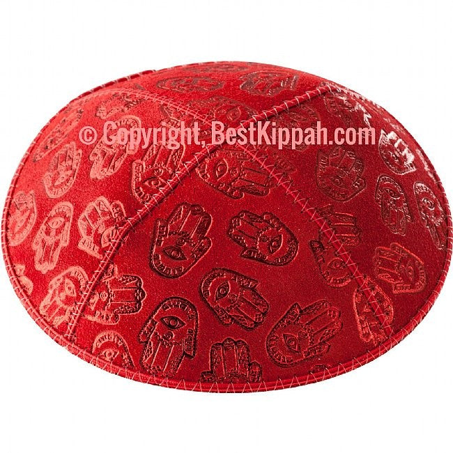 D82 - HAMSA EMBOSSING (kippah)
