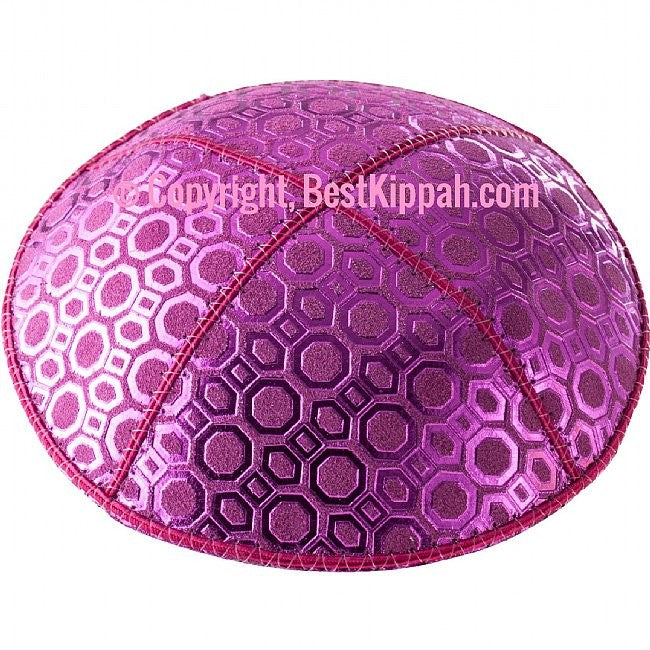D83 - HONEY COMB EMBOSSING (kippah)