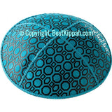 D83 - HONEY COMB EMBOSSING (kippah)