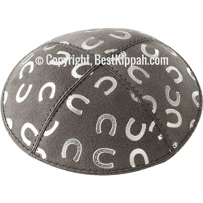 D101 - HORSESHOES EMBOSSING (kippah)