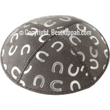 D101 - HORSESHOES EMBOSSING (kippah)