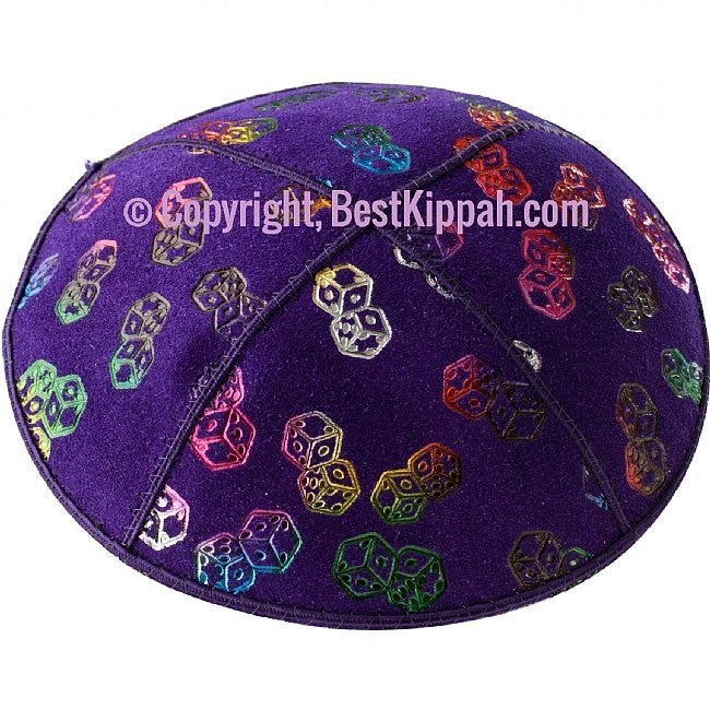 D102 - DICE EMBOSSING (kippah)