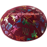 D104 - MOVIE THEME EMBOSSING (kippah)