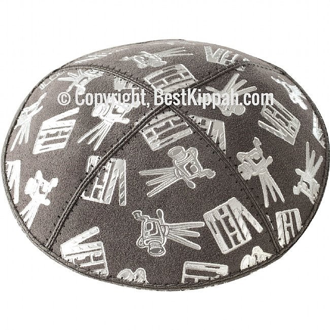 D104 - MOVIE THEME EMBOSSING (kippah)