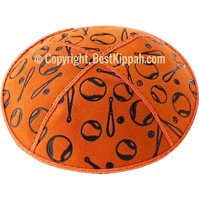D106 - BAT N' BALL EMBOSSING (kippah)