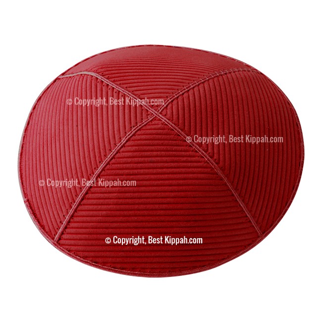 C30 - SQUARE LINES 1 EMBOSSING KIPPAH
