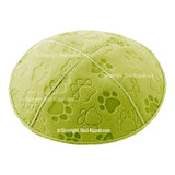 C33 - PAW PRINT EMBOSSING KIPPAH