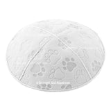 C33 - PAW PRINT EMBOSSING KIPPAH