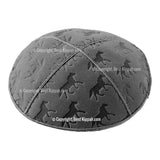 C34 - HORSES EMBOSSING KIPPAH