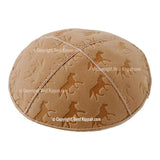 C34 - HORSES EMBOSSING KIPPAH