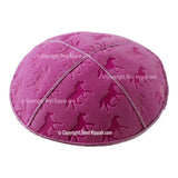 C34 - HORSES EMBOSSING KIPPAH