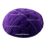 C34 - HORSES EMBOSSING KIPPAH