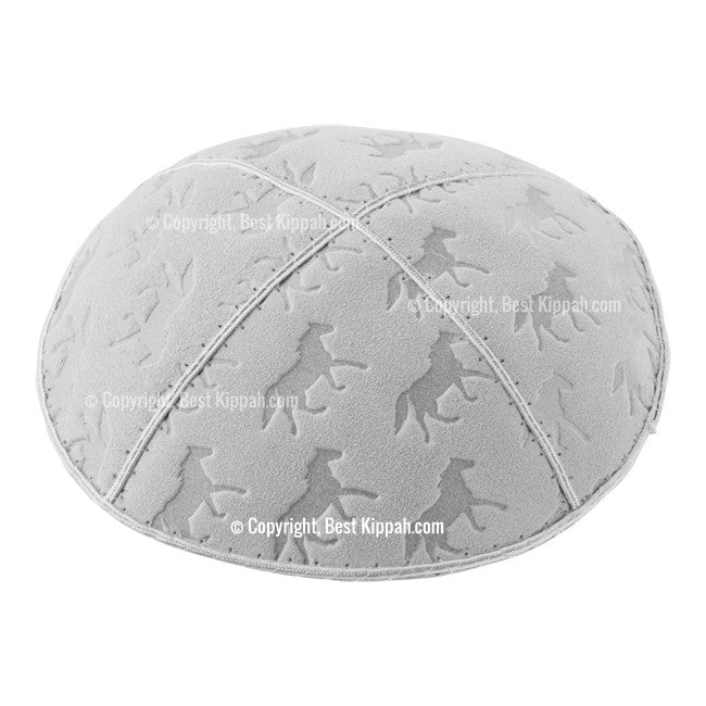 C34 - HORSES EMBOSSING KIPPAH