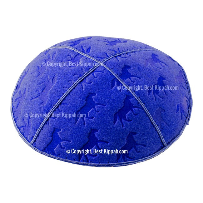 C34 - HORSES EMBOSSING KIPPAH