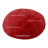 C34 - HORSES EMBOSSING KIPPAH