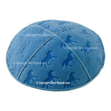 C34 - HORSES EMBOSSING KIPPAH