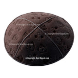 C36 - PLAYING CARDS EMBOSSING KIPPAH