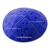 C36 - PLAYING CARDS EMBOSSING KIPPAH