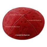 C36 - PLAYING CARDS EMBOSSING KIPPAH