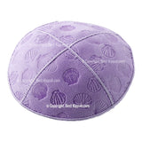 C39 - SEA SHELLS EMBOSSING KIPPAH