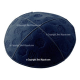 C39 - SEA SHELLS EMBOSSING KIPPAH