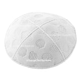 C39 - SEA SHELLS EMBOSSING KIPPAH