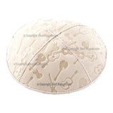 C41 - GUITAR EMBOSSING KIPPAH