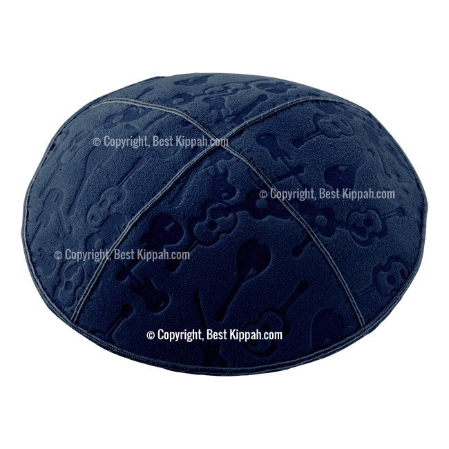 C41 - GUITAR EMBOSSING KIPPAH