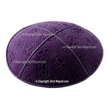 C45 - THEATRE MASKS EMBOSSING KIPPAH