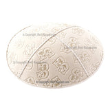 C45 - THEATRE MASKS EMBOSSING KIPPAH