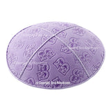 C45 - THEATRE MASKS EMBOSSING KIPPAH