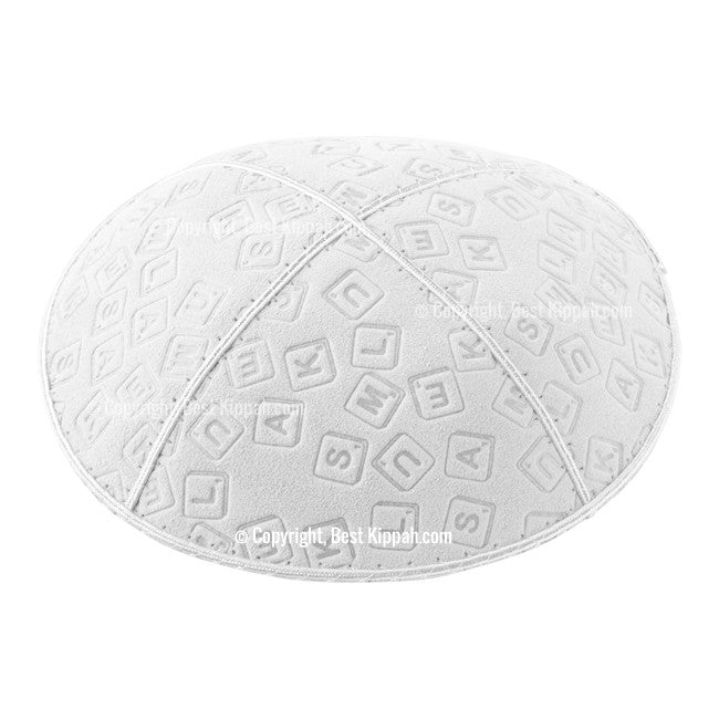 C44 - SCRABBLE EMBOSSING KIPPAH