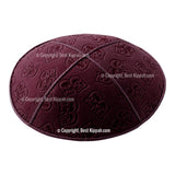 C45 - THEATRE MASKS EMBOSSING KIPPAH