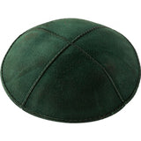 A13 - HUNTER GREEN SUEDE KIPPAH