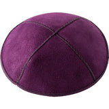 A17 - EGGPLANT SUEDE KIPPAH