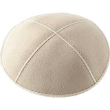 A42 - IVORY SUEDE KIPPAH