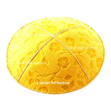 C53 - FLOWERS EMBOSSING KIPPAH