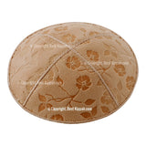 C53 - FLOWERS EMBOSSING KIPPAH