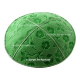 C53 - FLOWERS EMBOSSING KIPPAH