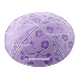 C53 - FLOWERS EMBOSSING KIPPAH