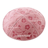 C53 - FLOWERS EMBOSSING KIPPAH