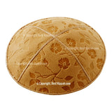 C53 - FLOWERS EMBOSSING KIPPAH