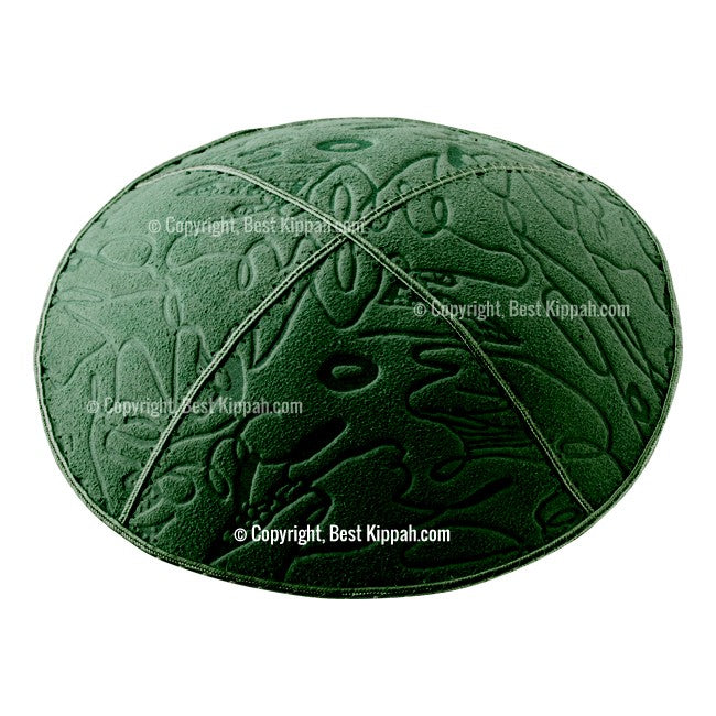 C60 - SCRIBBLE EMBOSSING KIPPAH