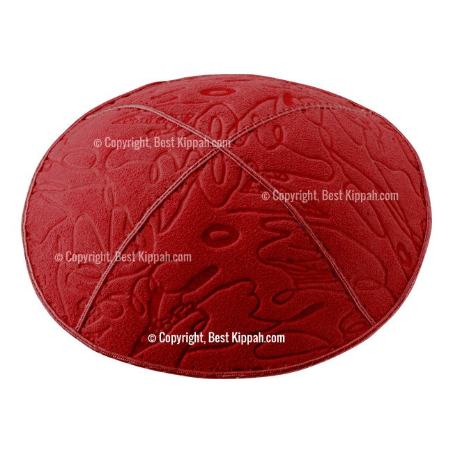 C60 - SCRIBBLE EMBOSSING KIPPAH
