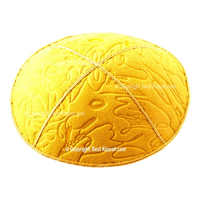 C60 - SCRIBBLE EMBOSSING KIPPAH