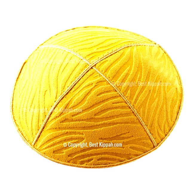 C63 - ZEBRA EMBOSSING KIPPAH