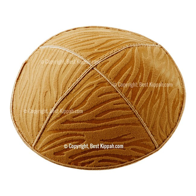 C63 - ZEBRA EMBOSSING KIPPAH