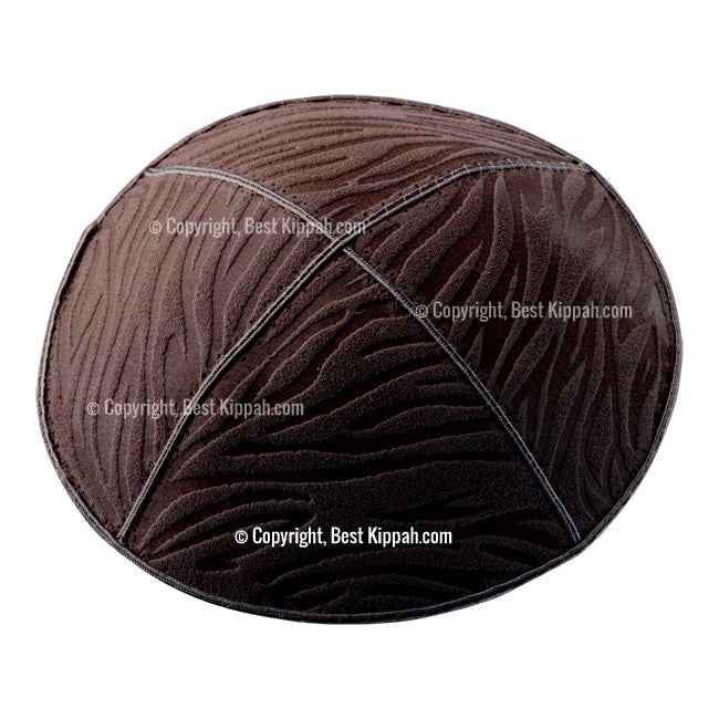 C63 - ZEBRA EMBOSSING KIPPAH