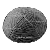 C63 - ZEBRA EMBOSSING KIPPAH